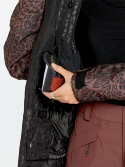 Agate Insulated Jacket (Women)(Volcom Agate Insulated Jacket Women Wt25) -ThinkEmpire Shop H0452510 BLK OM 14