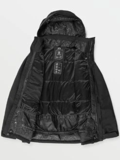 Shelter 3D Stretch Jacket (Women)(Volcom Shelter 3d Stretch Jacket Women Wt25) -ThinkEmpire Shop H0452513 BLK FL 21