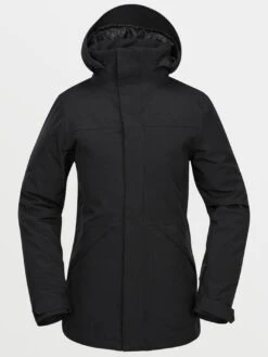 Shelter 3D Stretch Jacket (Women)(Volcom Shelter 3d Stretch Jacket Women Wt25) -ThinkEmpire Shop H0452513 BLK GH F