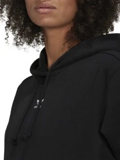 Adicolor Essentials Fleece Hoodie(Adidas Adicolor Essentials Fleece Hoodie Black Women Co) -ThinkEmpire Shop H34725 APP on model detail 1 white d776bd23 9324 424f 890f a49a8637d246