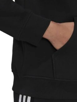 Adicolor Essentials Fleece Hoodie(Adidas Adicolor Essentials Fleece Hoodie Black Women Co) -ThinkEmpire Shop H34725 APP on model detail 2 white 172644f8 d9e8 4790 9266 1cbdc6c76caa