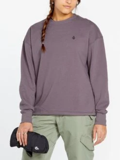 Essential Crewneck Sweatshirt(Volcom Essential Crewneck Sweatshirt Women Wt25)