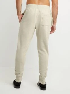 Reverse Weave C Logo Sweatpants(Champion Reverse Weave C Logo Sweatpants Men Co) -ThinkEmpire Shop HNS GF01Y06146 Pebblestone Back