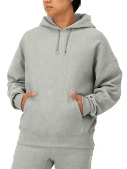 Arena Reverse Weave Hoodie(Champion Arena Reverse Weave Hoodie Co) -ThinkEmpire Shop HNS GF22 OxfordGrey Front