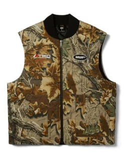 Huf X Toyota TRD Vest(Huf X Toyota Vest Su25) -ThinkEmpire Shop HUF X TRD VEST CAMO JK00487 CAMO