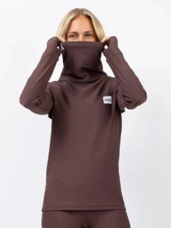 Icecold Gaiter Rib Chocolate Top Layer(Eivy Icecold Gaiter Rib Chocolate Top Layer Wt25) -ThinkEmpire Shop Icecold Gaiter Rib Top Chocolate 2