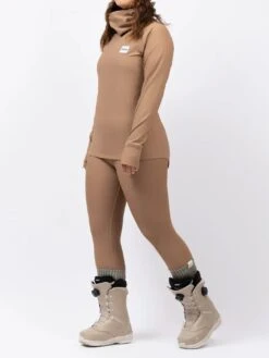 Icecold Gaiter Rib Faded Coffee Top Layer(Eivy Icecold Gaiter Rib Faded Coffee Top Layer Wt25) -ThinkEmpire Shop Icecold Gaiter Rib Top Faded Cof