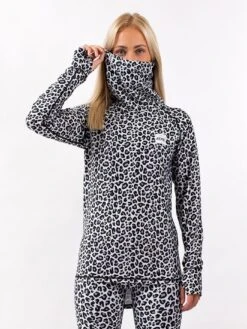Icecold Gaiter Snow Leopard Base Layer(Eivy Icecold Gaiter Snow Leopard Base Layer Women Wt25)