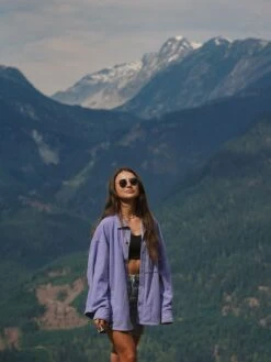 Indigo Shacket Jacket(Notice The Reckless Indigo Shacket Jacket Women Sp25) -ThinkEmpire Shop Indigo Shacket Front Lifestyle2