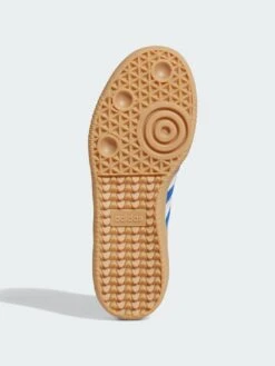 Samba OG White/Blue/Gum3 Shoes (Kids)(Adidas Samba Og White Blue Gum3 Kids Shoes Sp25) -ThinkEmpire Shop JP5486 03 standard