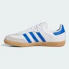 Samba OG White/Blue/Gum3 Shoes (Kids)(Adidas Samba Og White Blue Gum3 Kids Shoes Sp25)
