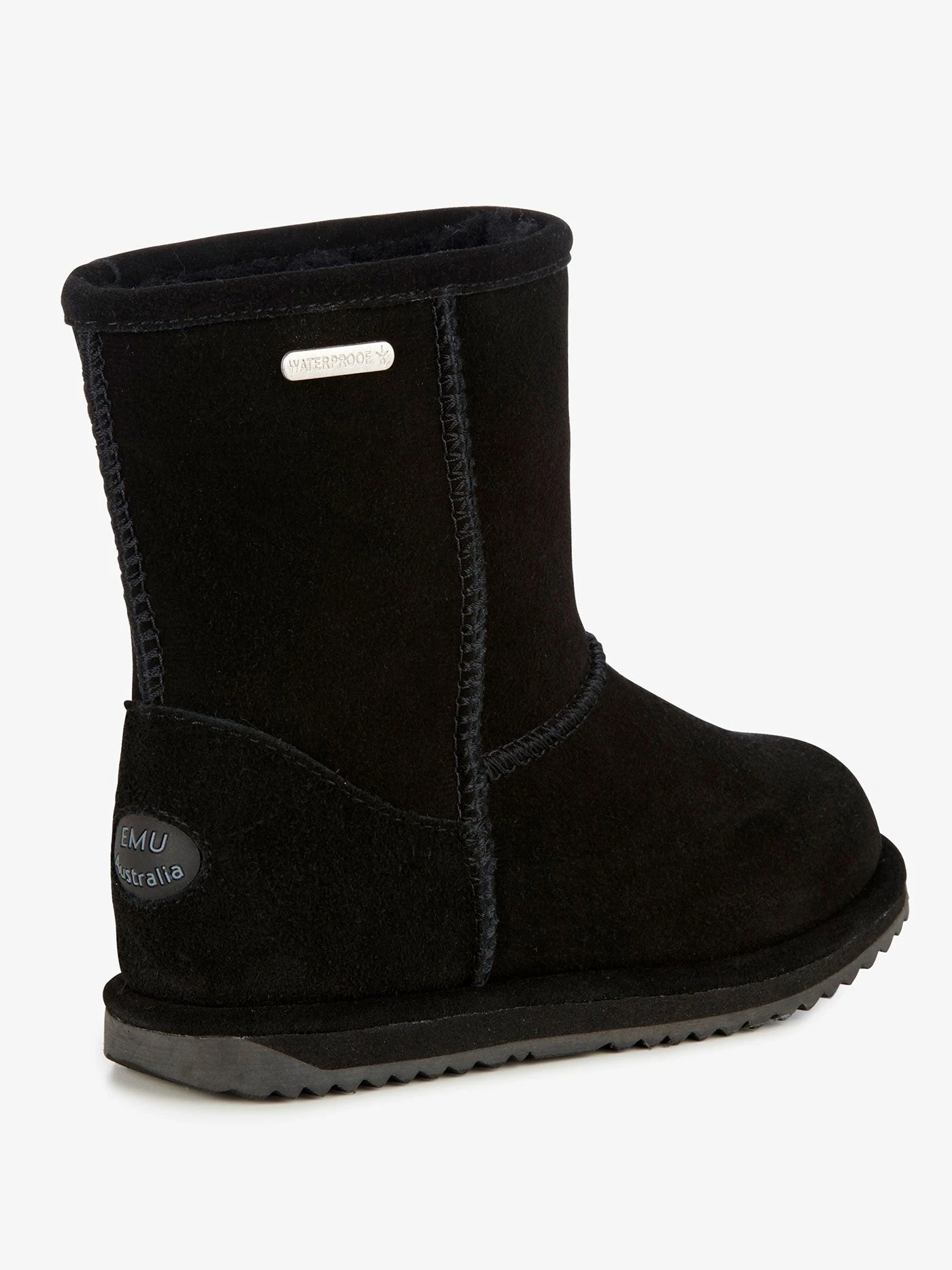Brumby LO Black Boots (Kids)(Emu Brumby Lo Black Boots Kids Wt25) 3 Brumby LO Black Boots (Kids)(Emu Brumby Lo Black Boots Kids Wt25) - Image 3