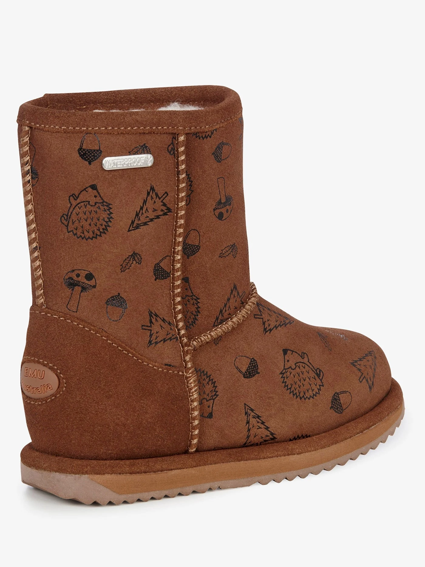 Woodland Brumpy Oak Boots (Youth)(Emu Woodland Brumpy Oak Boots Youth Wt25) 4 Woodland Brumpy Oak Boots (Youth)(Emu Woodland Brumpy Oak Boots Youth Wt25) - Image 4