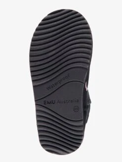 Hollis Black Boots (Youth)(Emu Hollis Black Boots Youth Wt25) -ThinkEmpire Shop K13102 BLAK 6