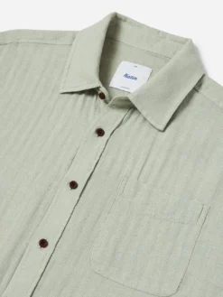 Alan Solid Short Sleeve Buttondown Shirt(Katin Alan Solid Short Sleeve Buttondown Shirt Sp25) -ThinkEmpire Shop KATIN ALAN SOLID SHIRT DESERT SA3