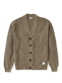 Gallant Cardigan(Katin Gallant Cardigant Fa25) -ThinkEmpire Shop KATIN GALLANT CARDIGAN SWEATER LIGHT BROWN 01