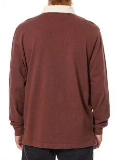Ronan Long Sleeve Polo(Katin Ronan Long Sleeve Polo Fa25) -ThinkEmpire Shop KATIN RONAN POLO MAHOGANY 12