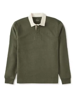 Ronan Long Sleeve Polo(Katin Ronan Long Sleeve Polo Fa25) -ThinkEmpire Shop KATIN RONAN POLO THYME 01