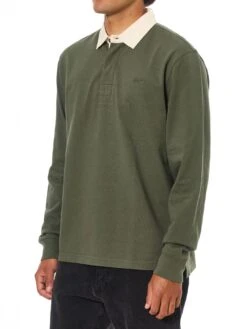 Ronan Long Sleeve Polo(Katin Ronan Long Sleeve Polo Fa25) -ThinkEmpire Shop KATIN RONAN POLO THYME 11