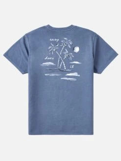 Aruba T-Shirt(Katin Aruba T Shirt Sp25) -ThinkEmpire Shop KATIN SS25 Aruba Blue Pigment Dy