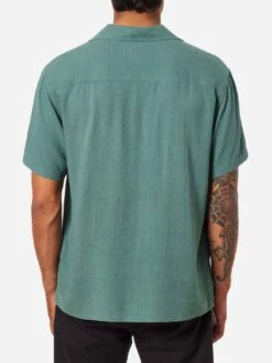 Teller Short Sleeve Buttondown Shirt(Katin Teller Short Sleeve Buttondown Shirt Sp25) -ThinkEmpire Shop KATIN TELLER SHIRT ATLANTIC GREE3