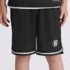 Classic Oval Loose Basketball Shorts (Boys 7-14)(Vans Classic Oval Loose Basketball Shorts Boys 7 14 Sp25)