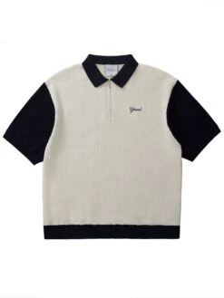 Knit Quarter Zip Polo(Grand Knit Quarter Zip Polo Sp25)