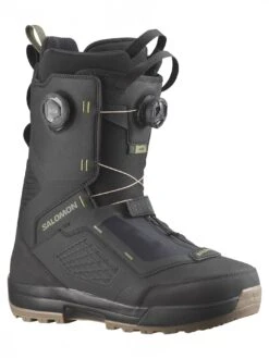 Echo Dual BOA Black Snowboard Boots(Salomon Echo Dual Boa Black Snowboard Boots Wt26)