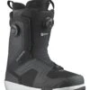 Dialogue Dual BOA Black Snowboard Boots(Salomon Dialogue Dual Boa Black Snowboard Boots Wt26)