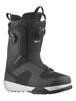Dialogue Dual BOA Black Snowboard Boots(Salomon Dialogue Dual Boa Black Snowboard Boots Wt26)