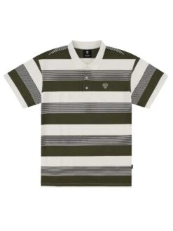 Living Large Stripes Polo(Chain To Bank Living Large Stripes Polo Ho25)