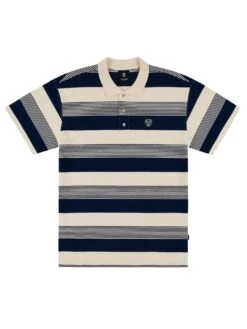 Living Large Stripes Polo(Chain To Bank Living Large Stripes Polo Ho25) -ThinkEmpire Shop LEBEL CTB SS25 TOPS 97200