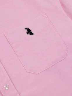 Expedition Oxford Long Sleeve Buttondown Shirt(Chain To Bank Expedition Oxford Long Sleeve Buttondown Shirt Ho25) -ThinkEmpire Shop LEBEL CTB SS25 TOPS 97810