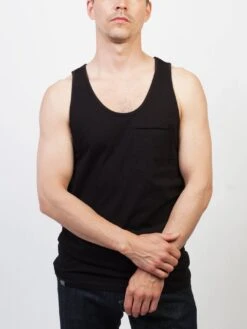 Pocket Tank Top(Lira Pocket Tank Top Co) -ThinkEmpire Shop LIR CAM LE1006 CO BLACK 1