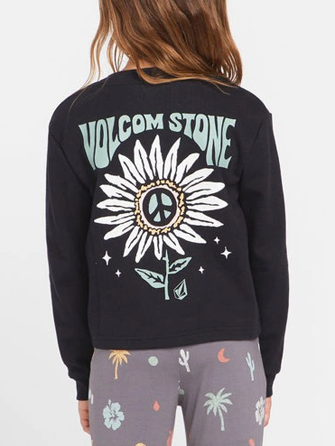 Thermality Long Sleeve T-Shirt (Girls 2-7)(Volcom Thermality Long Sleeve T Shirt Girls 2 7 Ho24) 2 Thermality Long Sleeve T-Shirt (Girls 2-7)(Volcom Thermality Long Sleeve T Shirt Girls 2 7 Ho24) - Image 2