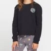 Thermality Long Sleeve T-Shirt (Girls 2-7)(Volcom Thermality Long Sleeve T Shirt Girls 2 7 Ho24)