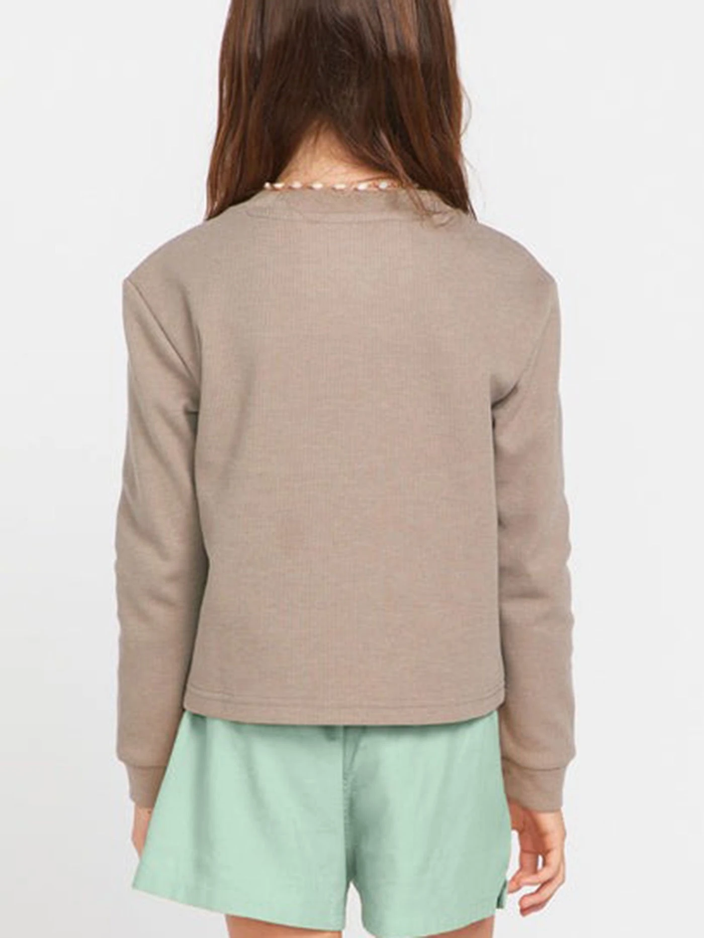 Thermality Long Sleeve T-Shirt (Girls 2-7)(Volcom Thermality Long Sleeve T Shirt Girls 2 7 Ho24) 6 Thermality Long Sleeve T-Shirt (Girls 2-7)(Volcom Thermality Long Sleeve T Shirt Girls 2 7 Ho24) - Image 6