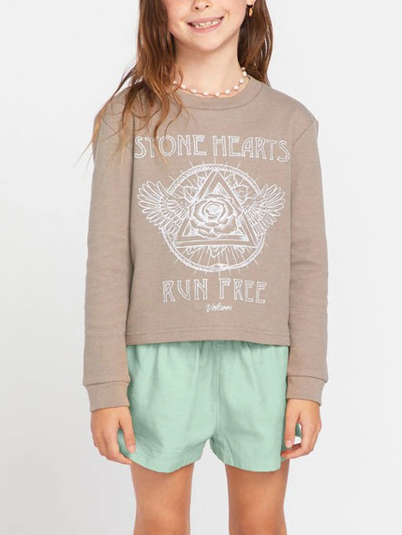 Thermality Long Sleeve T-Shirt (Girls 2-7)(Volcom Thermality Long Sleeve T Shirt Girls 2 7 Ho24) 5 Thermality Long Sleeve T-Shirt (Girls 2-7)(Volcom Thermality Long Sleeve T Shirt Girls 2 7 Ho24) - Image 5
