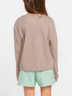 Thermality Long Sleeve T-Shirt (Girls 7-14)(Volcom Thermality Long Sleeve T Shirt Girls 7 14 Ho24) -ThinkEmpire Shop LT015VG7 MND B aeb9e445 87f7 49d4 9039 47331987f17f