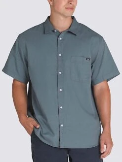 Lawson Solid Short Sleeve Buttondown Shirt(Vans Lawson Solid Short Sleeve Buttondown Shirt Su25)