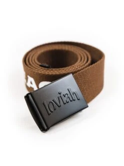 Webbing Belt(Loviah Webbing Belt C O) -ThinkEmpire Shop Loviah FA23 Webbing Belt Brown