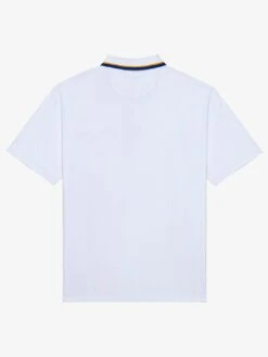 Grasse Pique Polo(Malbon Grasse Pique Polo Sp25) -ThinkEmpire Shop M 9136 WHT B 1