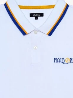 Grasse Pique Polo(Malbon Grasse Pique Polo Sp25) -ThinkEmpire Shop M 9136 WHT C