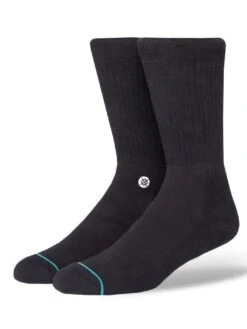 Icon Black / White Socks(Stance Icon Black White Socks Co)