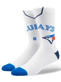 Stance X MLB Blue Jays Home Crew Socks(Stance Mlb Blue Jays Home Crew Socks Co)