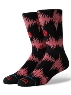Raptors 99 Wave X Nba Socks(Stance Raptors 99 Wave X Nba Socks Fa25)