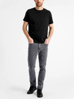 Performance Denim Slim Aged Grey Jeans(Duer Performance Denim Slim Aged Grey Jeans C O) -ThinkEmpire Shop MFLS2601 AgedGrey FB b3c968a0 d9