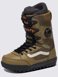 Invado Pro Black/Olive Snowboard Boots(Vans Invado Pro Black Olive Snowboard Boots Wt25)