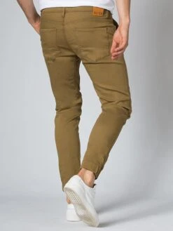 No Sweat Jogger Slim Fit Pants(Duer No Sweat Jogger Fit Pants Co) -ThinkEmpire Shop Mustard Athletic Jogger Back 607x851 3e424100 652e 4c43 a9fe 7fafa63dda42