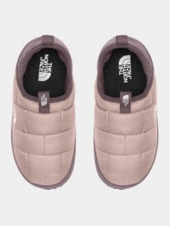 Thermoball Traction Mule II Pink Moss/Fawn Grey Shoes (Kids)(The North Face Thermoball Traction Mule Shoes Oic Kids Co) -ThinkEmpire Shop NF0A39UX OIC detailinstep
